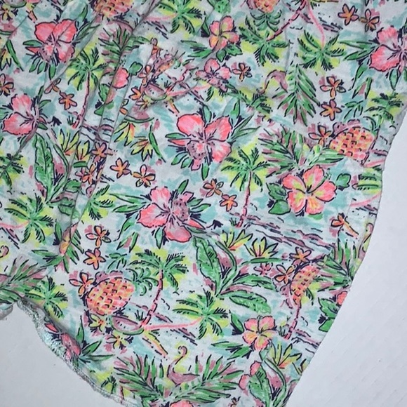 Osh Kosh B’Gosh Girls Summer Dress - Tropical Pattern - Size 6 - Picture 2 of 5